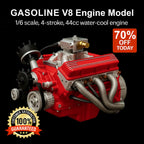 🎉 Last Day Promotion 50% OFF + FREESHIPPING 🔥 Gasoline OHV V8 SmallBblock Engine Model Kits