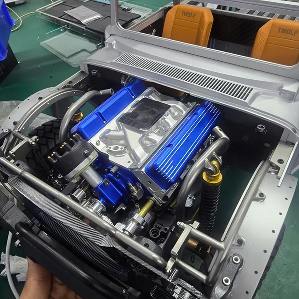 🎉 Last Day Promotion 50% OFF + FREESHIPPING 🔥 Gasoline OHV V8 SmallBblock Engine Model Kits