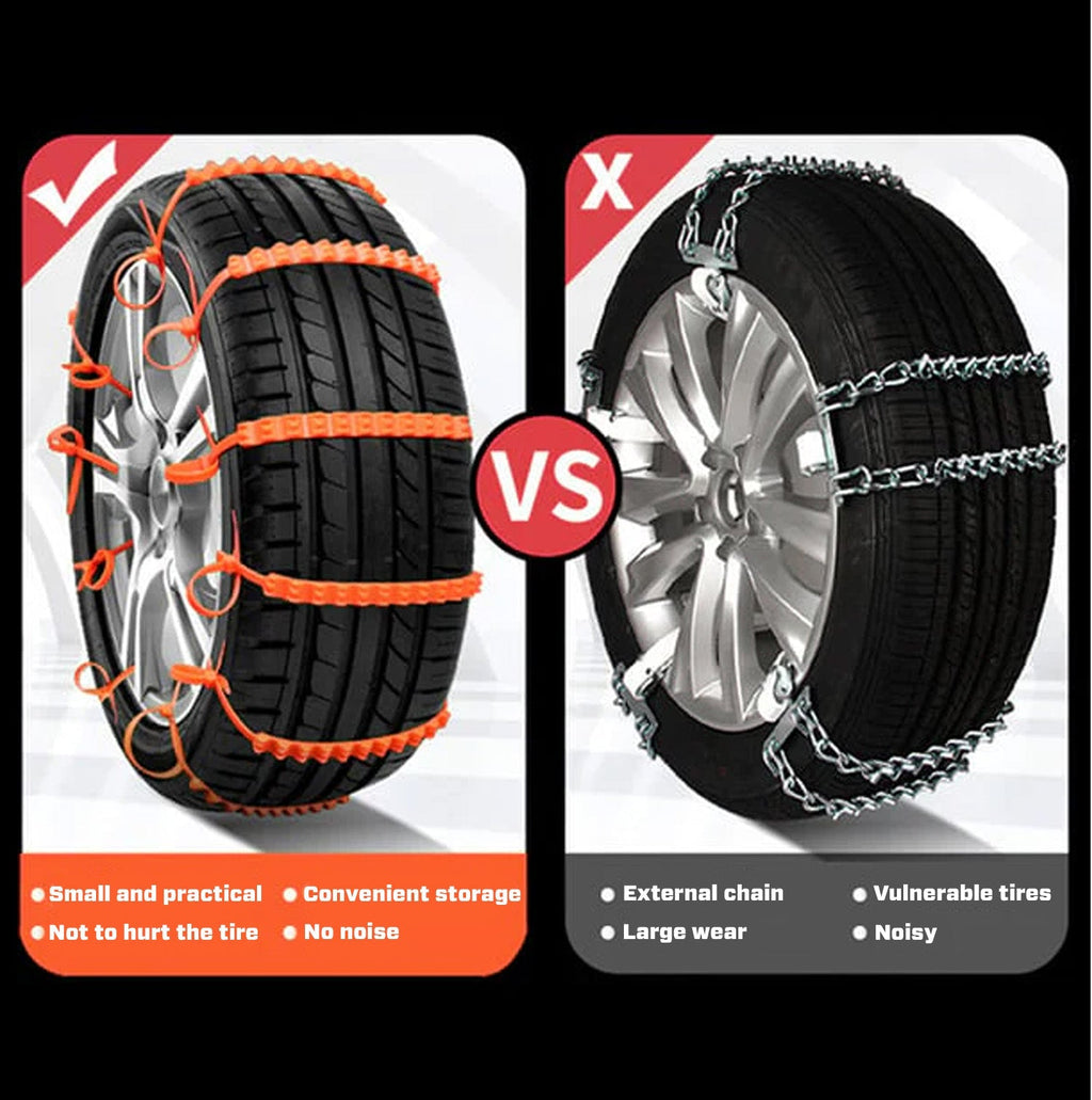 2026 Pre-Holiday Sale 70% ️🔥 SUPTRUCK™ Anti-Slip Snow Tire Zip Straps For Vehicles (10Pcs/Box)