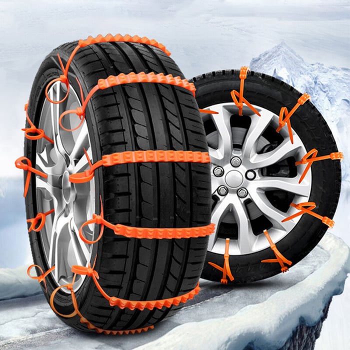 2026 Pre-Holiday Sale 70% ️🔥 SUPTRUCK™ Anti-Slip Snow Tire Zip Straps For Vehicles (10Pcs/Box)