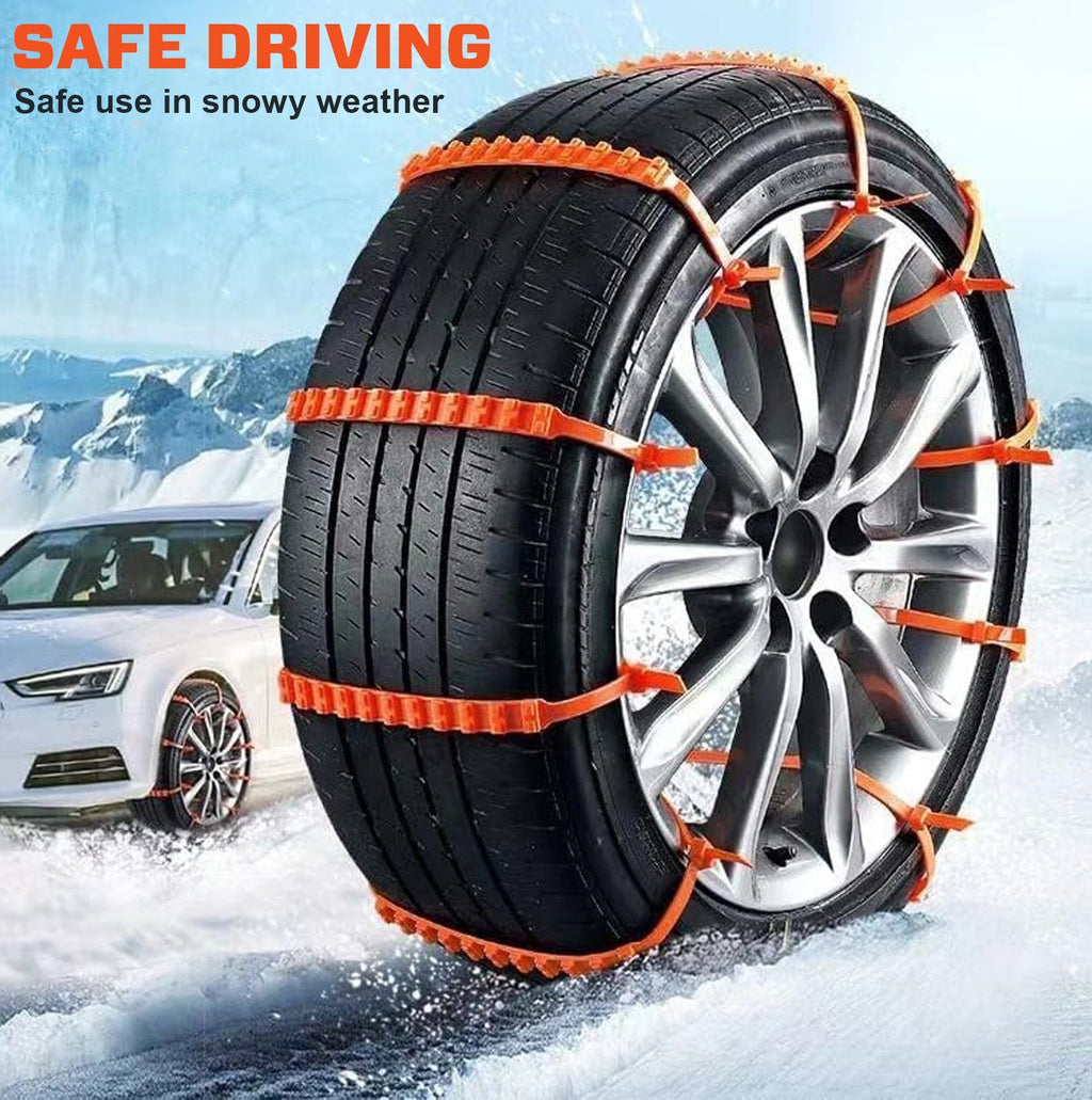 2026 Pre-Holiday Sale 70% ️🔥 SUPTRUCK™ Anti-Slip Snow Tire Zip Straps For Vehicles (10Pcs/Box)