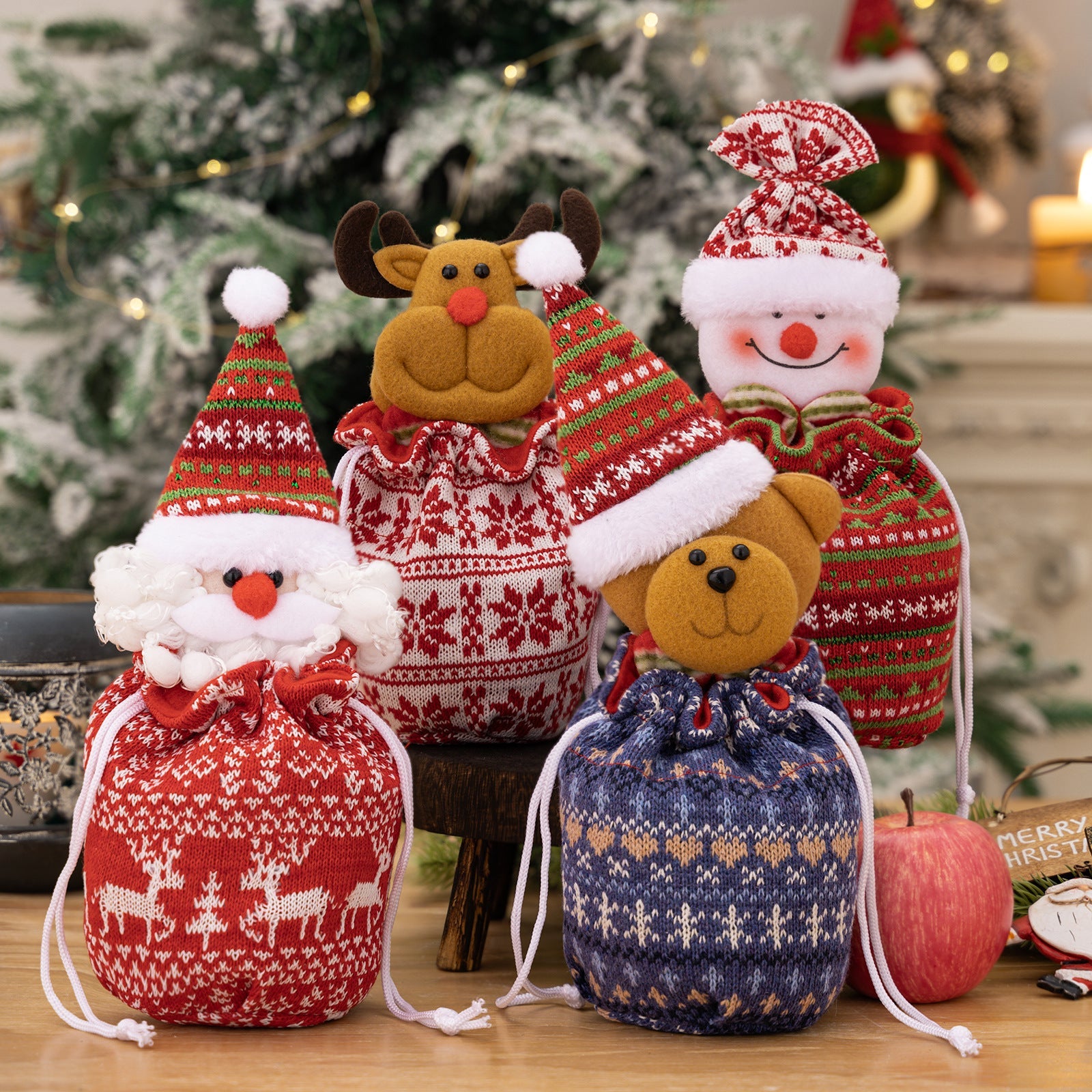 Christmas Doll Gift Bags For Party Gifts Holiday